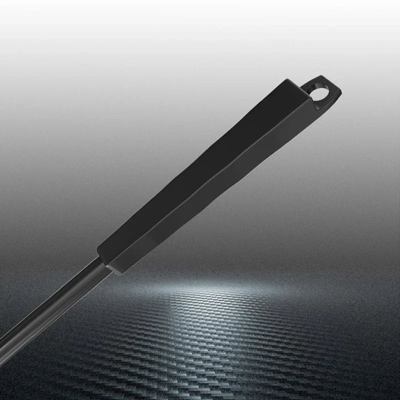 Aquarium Algae Scraper Cleaner with 5 Replaceable Blades – 55 cm (21.7 in) Carbon Fiber Handle, ABS Head