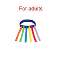Tail Tag Game Belt Set, 1 Adjustable Waistband with 6 Tail Straps for Kids & Adults, Outdoor Party & PE Games