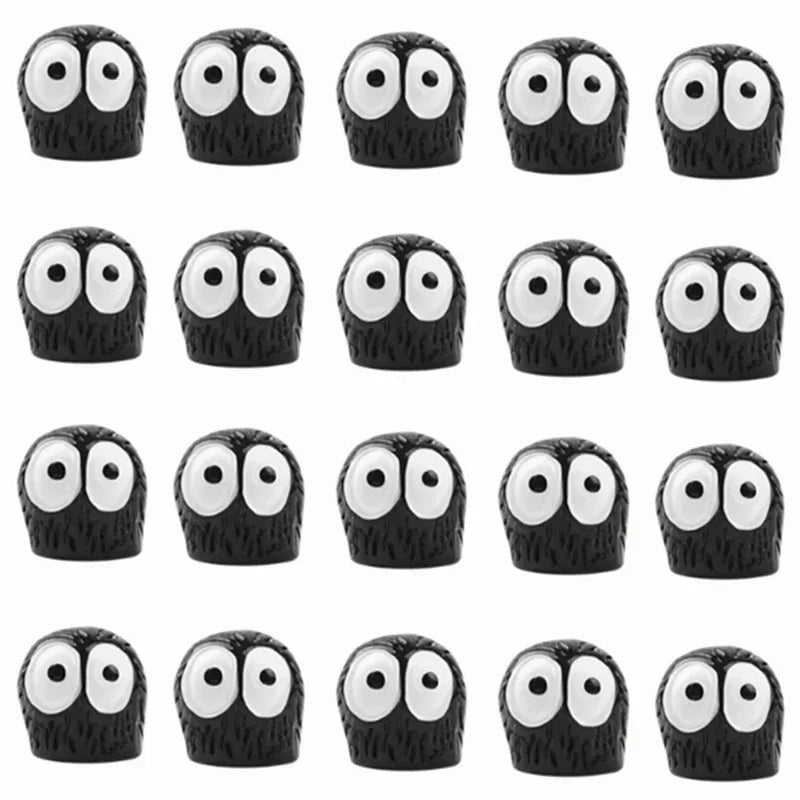 Cute Black Elf Car Interior Decorations 5/10/20 Pack - Funny Auto Console & Rearview Mirror Ornaments