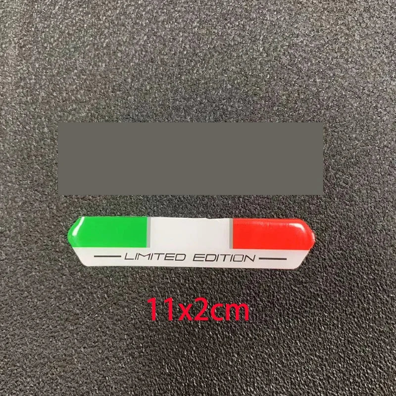 3D Aluminum Emblem Badge Sticker Decal for Car & Motorcycle - Self-Adhesive Automotive Emblem
