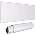 XXL Mouse Pad 900x400 mm (35.4 x 15.7 in) White Gaming Desk Mat – Waterproof Non‑Slip Stitched Edge