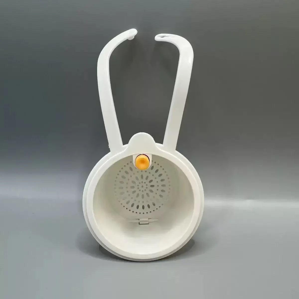 Press-Down Drain Basket Food Strainer & Sink Organizer for Kitchen and Bathroom