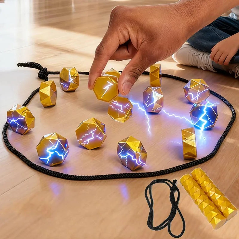 Magnetic Stones Strategy Game – Interactive Magnetic Board Game for Family, Kids & Adults (3.4 cm / 1.34 in Magnets)