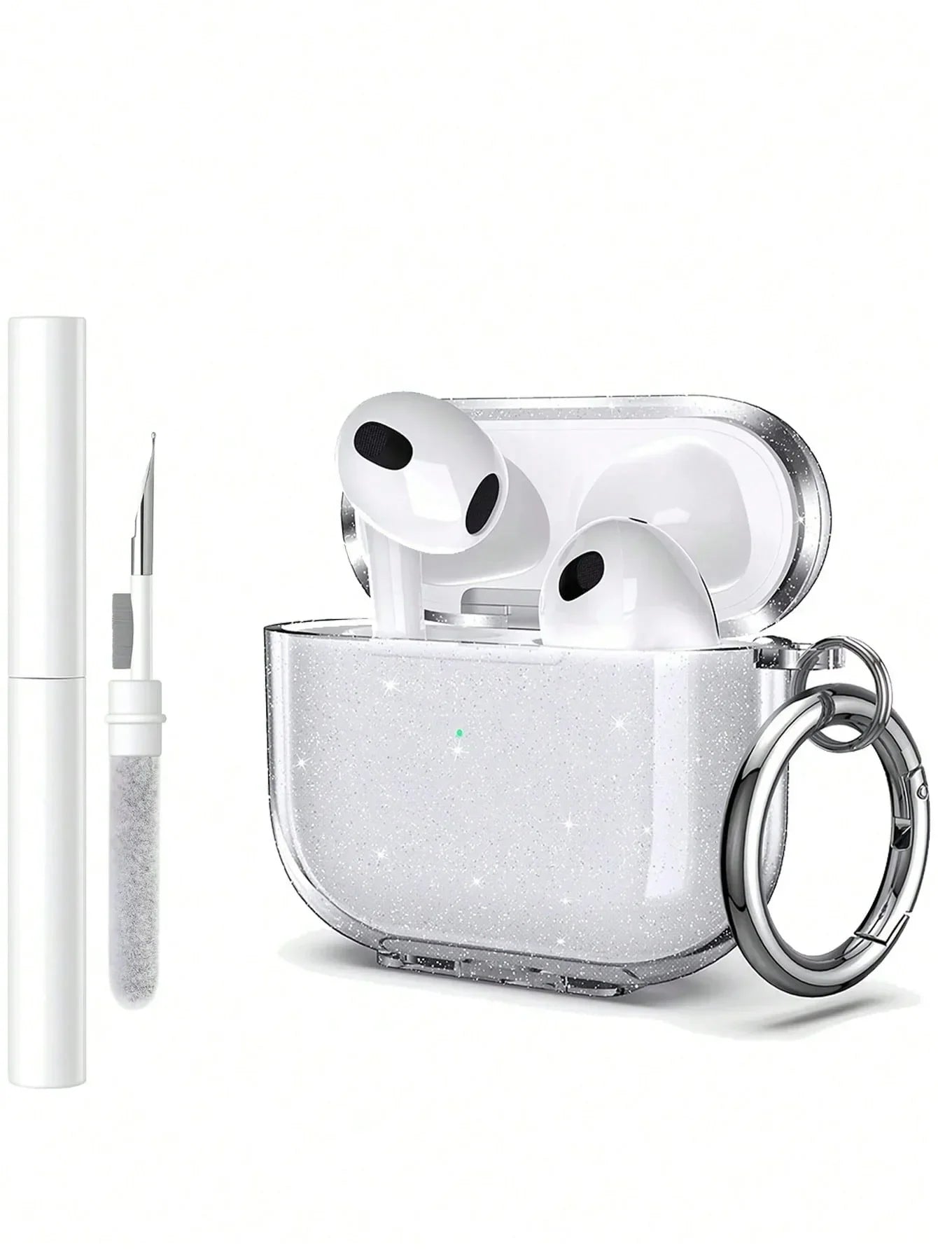Silicone Protective Case for Wireless Earbuds Pro Series with Cleaning Kit - Compatible with Multiple Earphone Generations