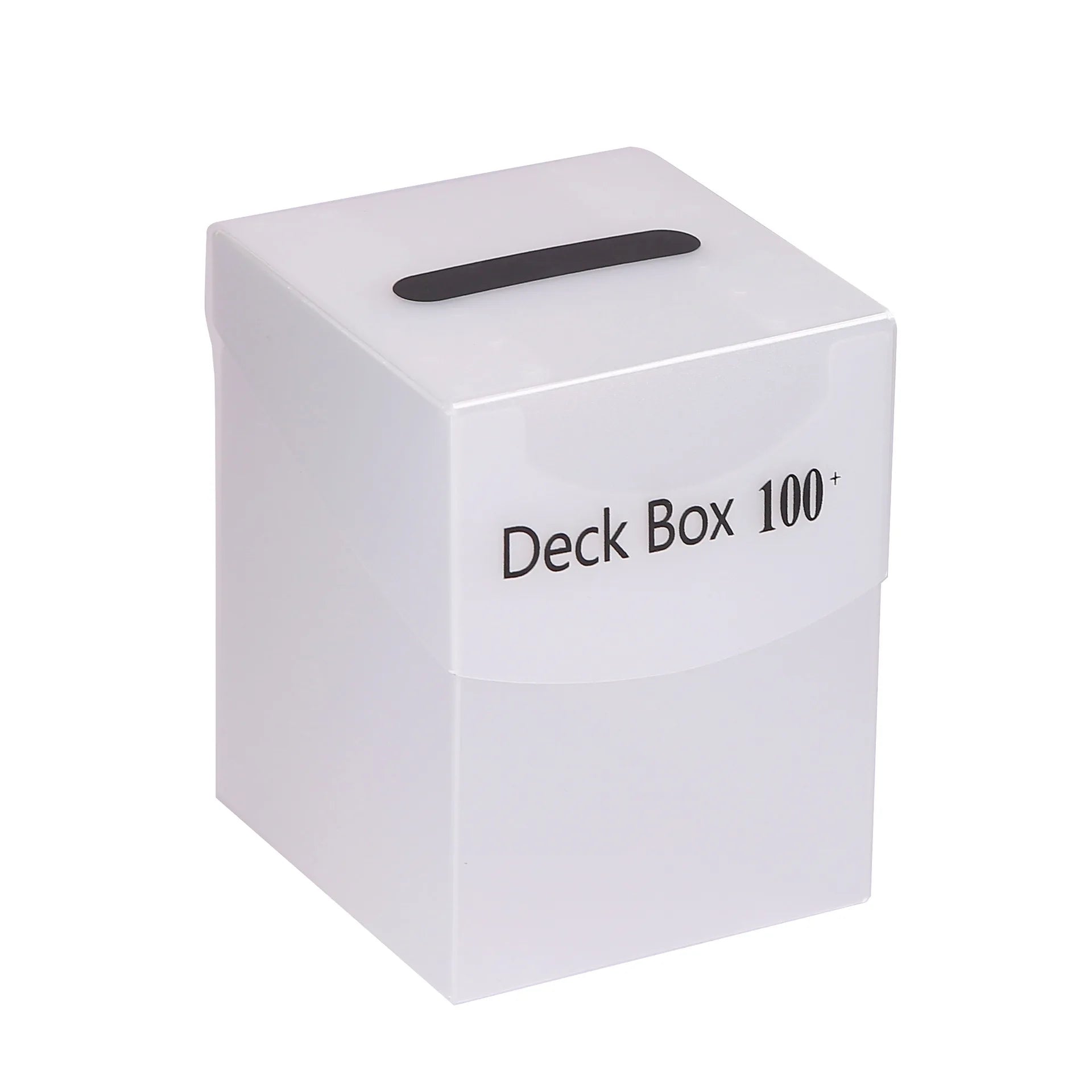 Deck Card Storage Box for 100+ Cards – Playing Card Carrying Case for Trading & Baseball Cards, Portable Deck Box for Games