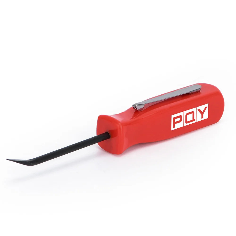 Pocket Pry Bar Short Angled 4-Sided Grip Car Repair Remover Hand Tool
