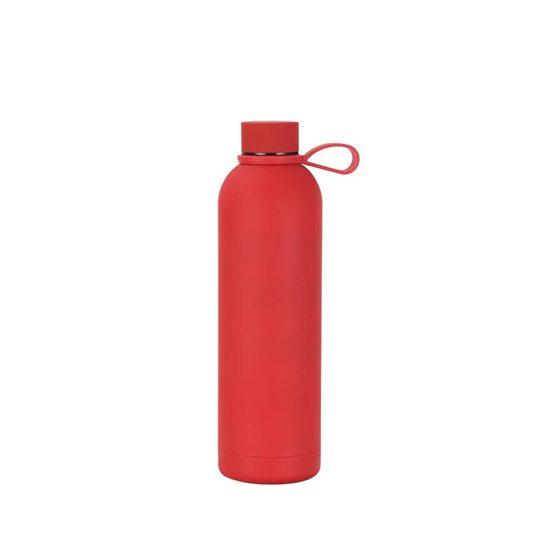 Personalized Stainless Steel Vacuum Water Bottle 17oz (500ml), Custom Name Laser Engraved Sports Tumbler
