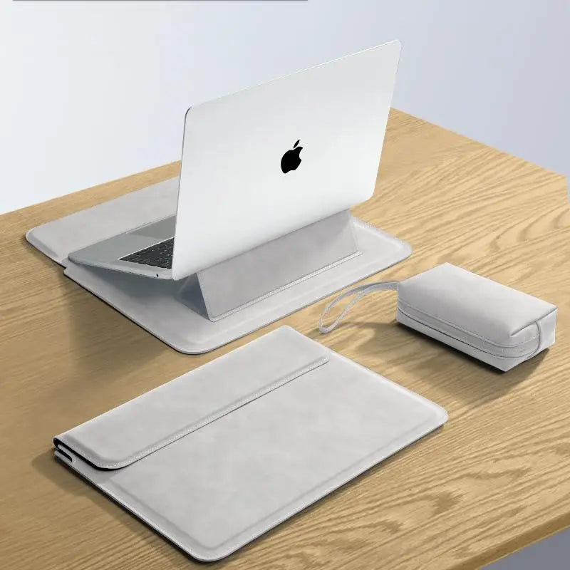 Laptop Sleeve PU Liner Bag — Fits 13, 13.6, 14, 15, 15.6 & 16-Inch (33–40.6 cm) Laptops and Notebooks, Unisex
