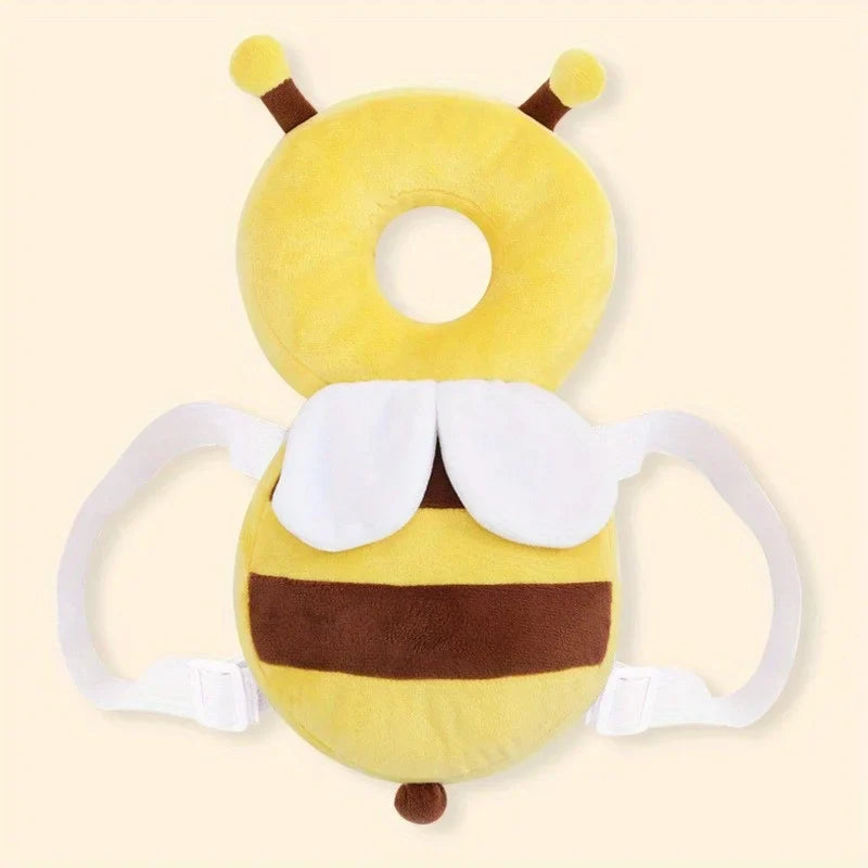 Little Bee Baby Head Protection Pillow Hat - Breathable Anti-Fall Safety Cap for Toddlers 1-3 Years