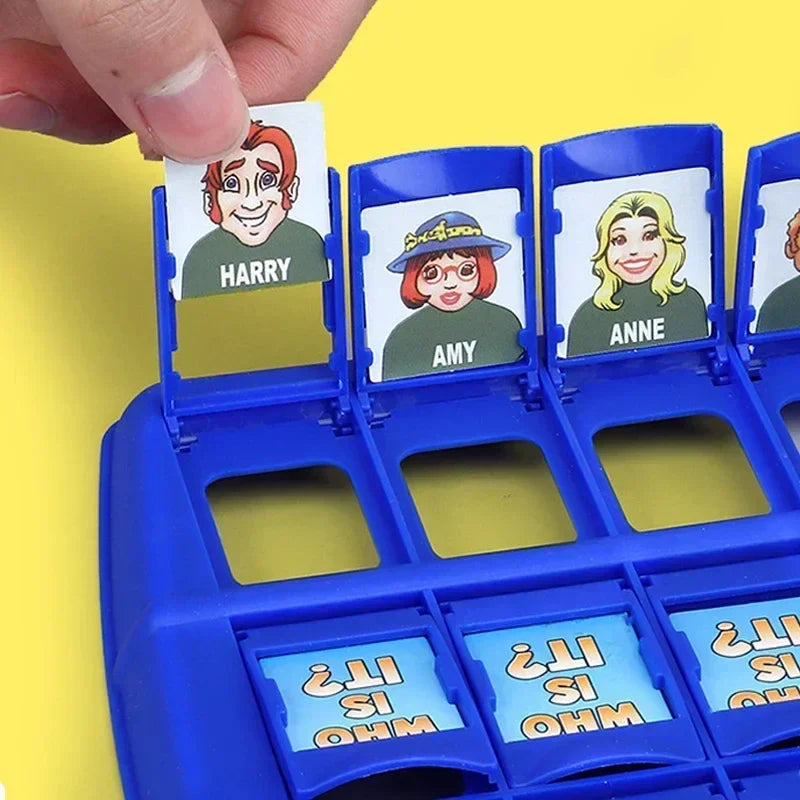 Guess Who I Am Board Game - Interactive Family & Parent-Child Logic Puzzle Game, Ages 14+