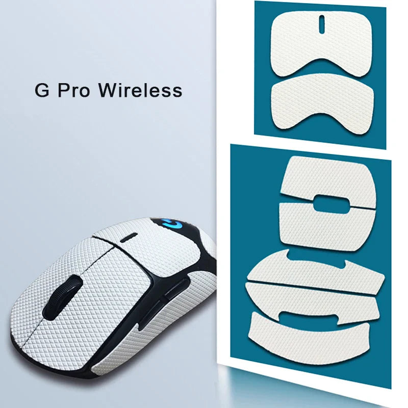 Anti-Slip Mouse Grip Tape — Ultra-Thin Sweat-Wicking Full-Body Skate Sticker for Wireless Gaming Mice