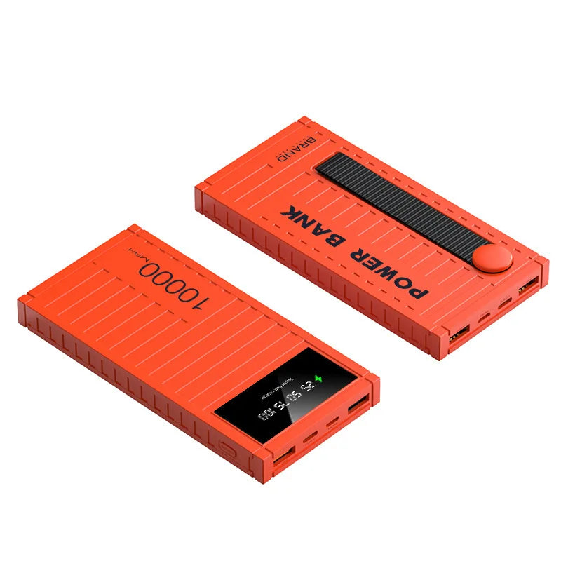 50000mAh 6-Port Power Bank 65W Fast Charge USB-C PD, 4x USB-A & Micro-USB, LED Display