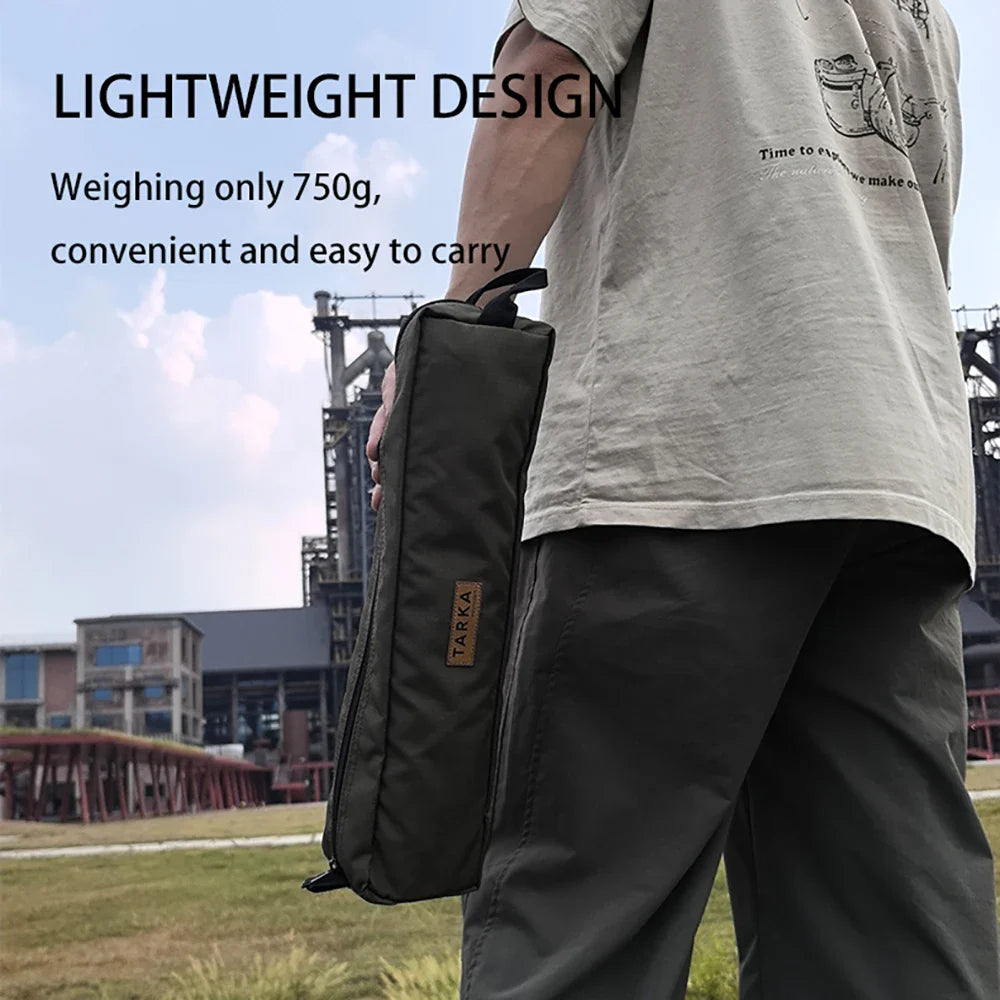 Portable Folding Camping Table Lightweight Oxford Fabric & Aluminum Picnic Desk for Outdoor Fishing Hiking