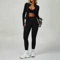 2/3-Piece Activewear Set – Sports Bra & High Waist Leggings