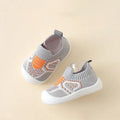 Baby Anti-Slip Breathable First Walker Crib Socks with Rubber Sole (11.5–15.5 cm / 4.5–6.1 in)