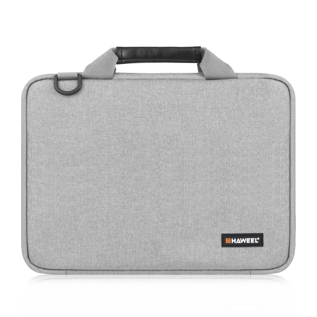 Laptop Briefcase Crossbody Bag for 13–14 in (35.5×26.5×3 cm) & 14–16 in (40×29.5×3 cm) Laptops — Slim Water-Resistant Sleeve with Shoulder Strap
