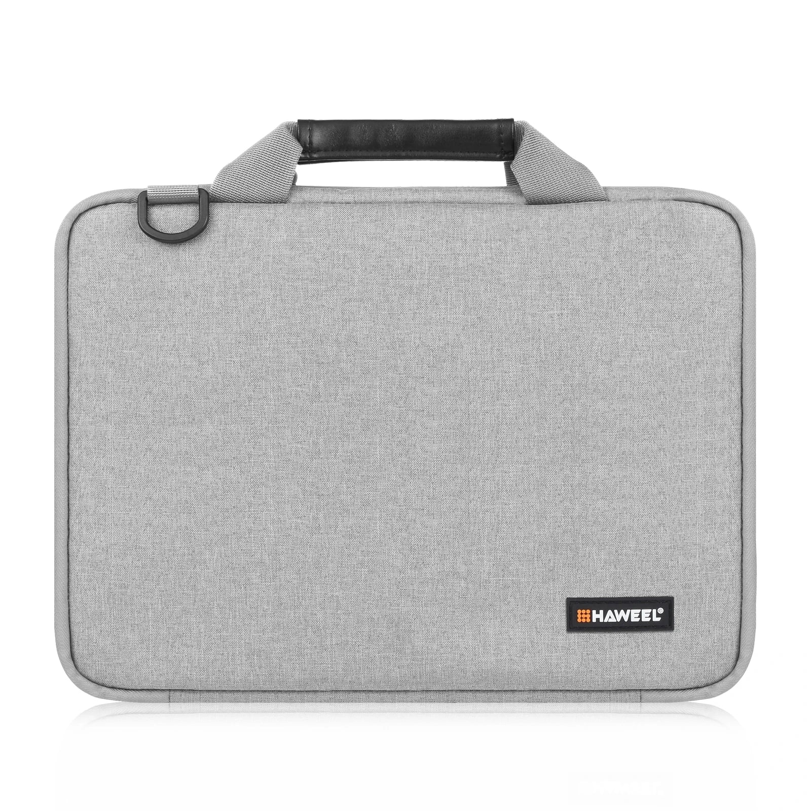 Laptop Briefcase Crossbody Bag for 13–14 in (35.5×26.5×3 cm) & 14–16 in (40×29.5×3 cm) Laptops — Slim Water-Resistant Sleeve with Shoulder Strap