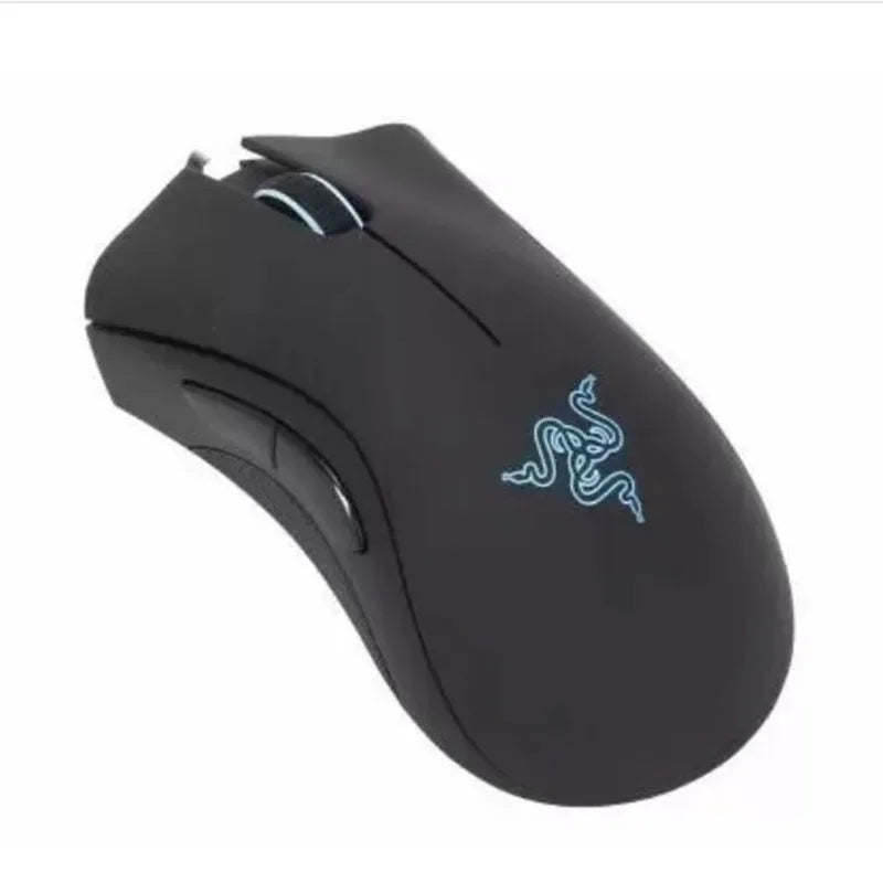 Wired Gaming Mouse 6400 DPI Right-Hand Ergonomic USB Esports Mouse with 5 Buttons