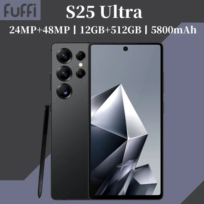 Android 12 Smartphone — 6.8-inch (17.3 cm) AMOLED 120Hz, 8GB RAM 512GB Storage, 48MP + 24MP Cameras, 5800mAh, Dual SIM, IP68