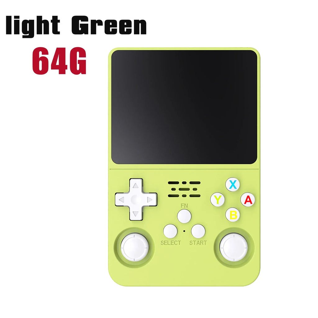 Retro Handheld Game Console 3.5-Inch (89 mm) IPS Screen Linux Pocket Player 64GB/128GB/256GB Expandable to 1TB