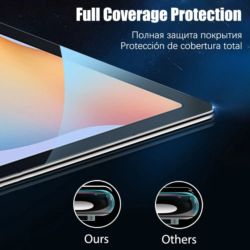 2-Pack Tempered Glass Screen Protector for Galaxy Tab Tablets – 10.8 inch (27.4 cm), Anti-Scratch Bubble-Free Film