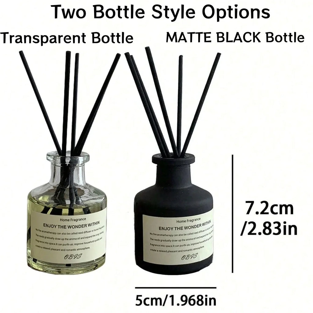 50 ml (1.69 fl oz) Freesia and Jasmine Reed Diffuser Oil — Flameless Room Fragrance with 4 Reeds