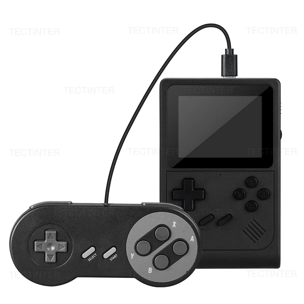 3.0-inch (7.6 cm) Handheld Retro Game Console, 6,000+ Classic Games, Multi-Emulator, AV Output, 2-Player, USB-C