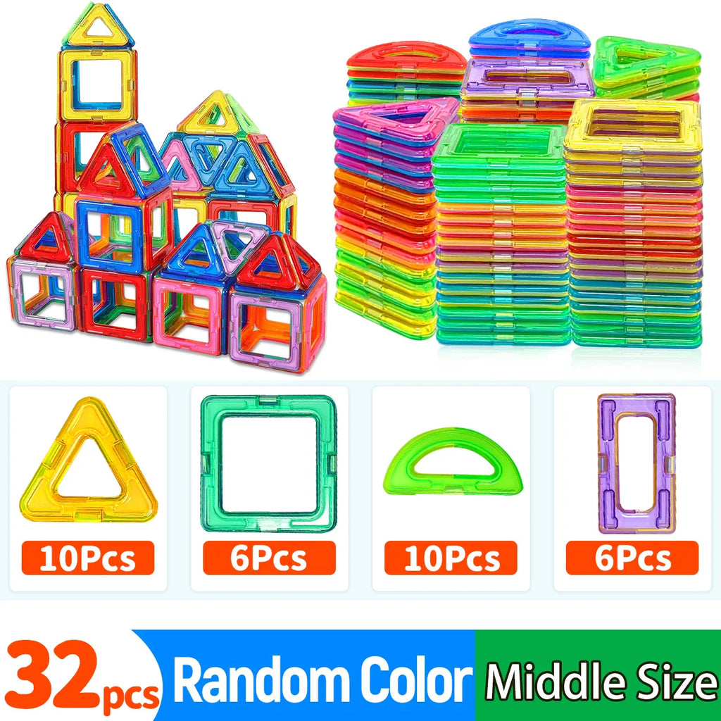 Magnetic Building Blocks for Kids – STEM Construction Learning Toy