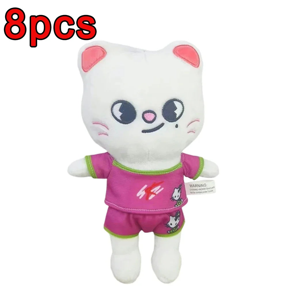 Kawaii 23 cm (9.1 in) Plush Stuffed Animal, Cute Cartoon Companion Toy & Room Decor Gift