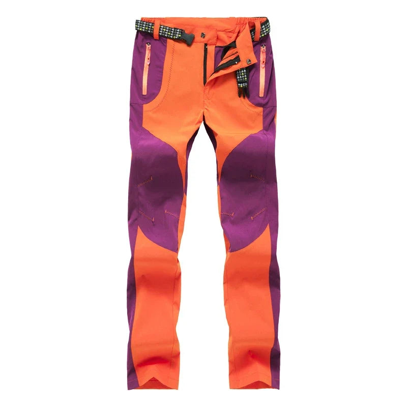 Women Spring Summer Hiking Thin Stretch Pants Sport Outdoor Fishing Climbing Trekking Camping Trousers Quick Dry Female Pants