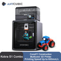 Multi-Color CoreXY 3D Printer Combo - Up to 600 mm/s, 9.84 x 9.84 x 9.84 in (250 x 250 x 250 mm), 320°C Hotend, Ultra-Quiet