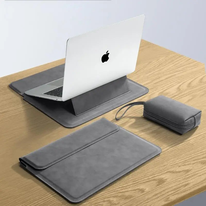 Laptop Sleeve PU Liner Bag — Fits 13, 13.6, 14, 15, 15.6 & 16-Inch (33–40.6 cm) Laptops and Notebooks, Unisex