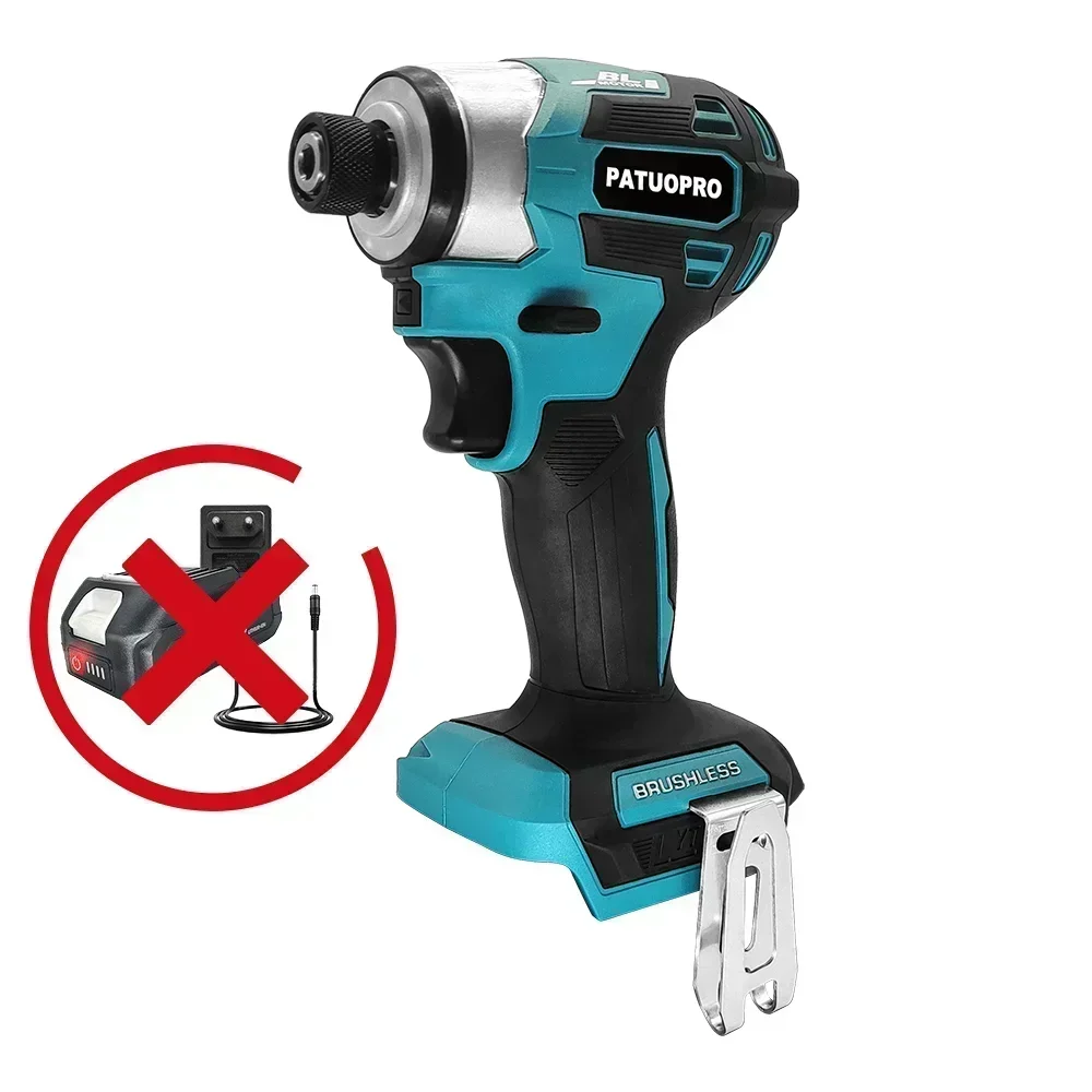 5-Speed Brushless Cordless Impact Screwdriver 1/4-inch (6.35 mm), 18V Battery Compatible (No Battery)
