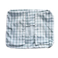 Striped Cotton Pet Bed Sofa for Cats & Small Dogs — Indoor Puppy Kennel (S/M) 50x40x20cm & 60x50x20cm (19.6x15.7x7.8 in & 23.6x19.6x7.8 in)