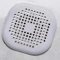 5.5 in (14 cm) Suction Cup Hair Drain Strainer – Anti-Clog Sink & Shower Floor Drain Catcher for Kitchen & Bathroom