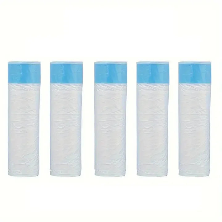 Cat Poop Bags for Automatic Litter Box — 2/5/10 Roll Pack (15 Bags per Roll) Eco-Friendly Pet Waste Bags