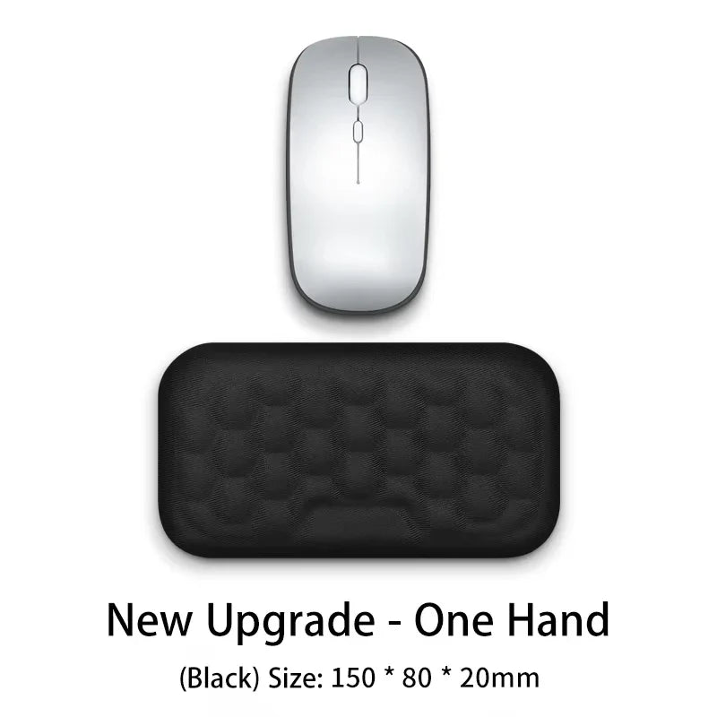 Ergonomic Memory Foam Wrist Rest for Keyboard & Mouse - Non-Slip Wrist Support for Office Laptop & Desktop