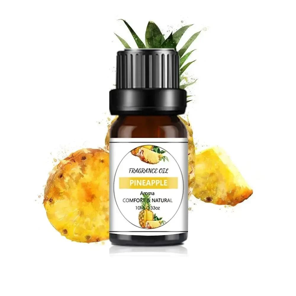 Mango Pineapple Fragrance Oil 10 mL (0.34 fl oz) – Natural Fruit Scent for Diffusers, DIY Soap & Candles