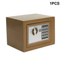 Fireproof Home Safe with Digital Keypad, Sensor Light & Adjustable Shelf — Security Safe with Fireproof Money Bag