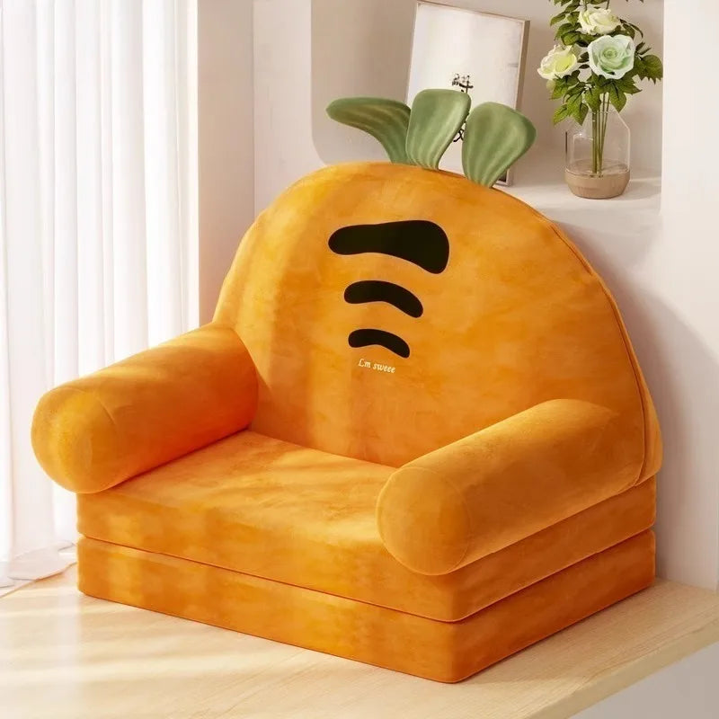 Bay Window Seat Cushion with Backrest — Tatami Floor Sofa for Reading, Bedroom & Nursery
