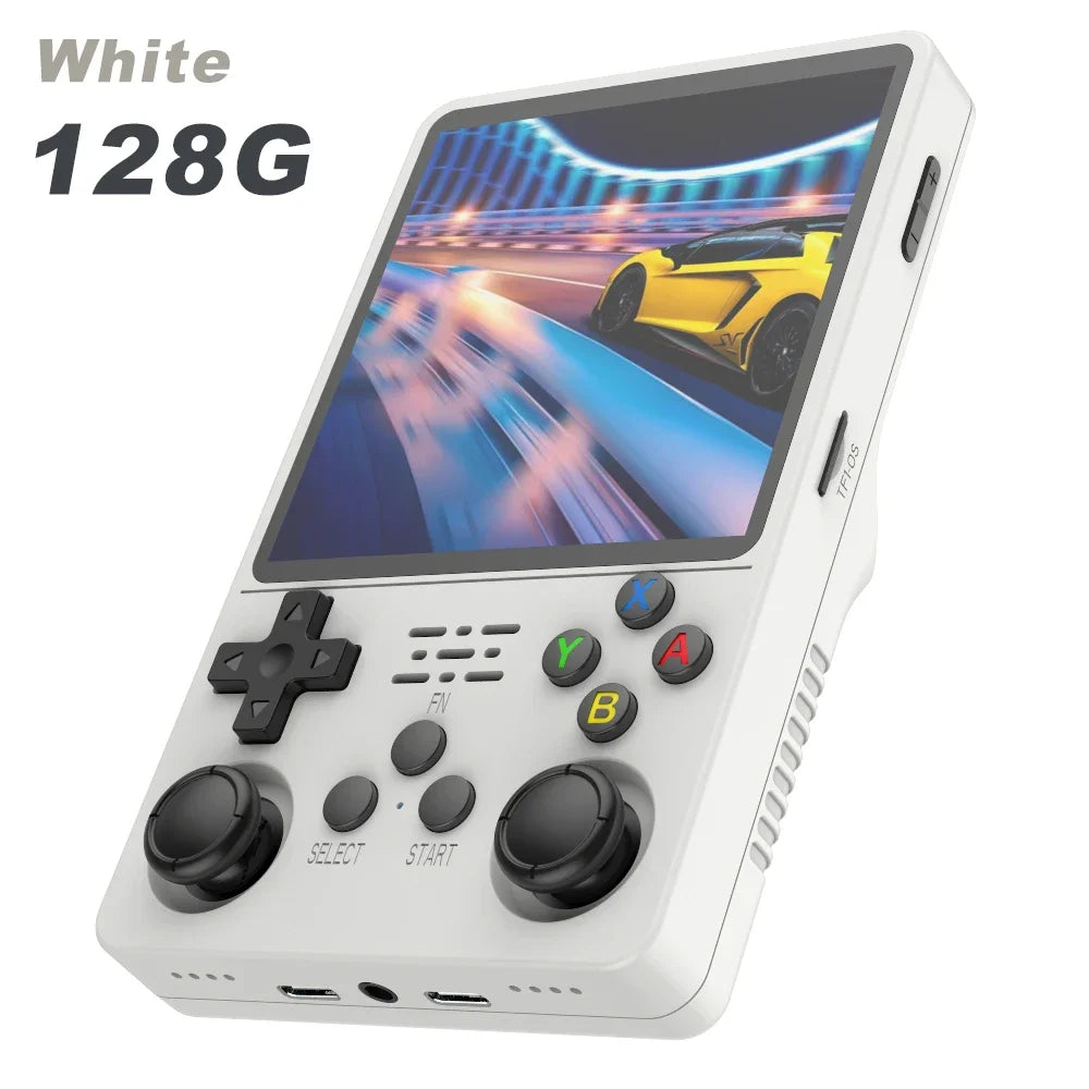 4.0-Inch IPS Retro Handheld Game Console — Linux 64-Bit, 64GB Built-In, TF Expandable to 256GB, Wi‑Fi, Type-C Portable Pocket Gaming