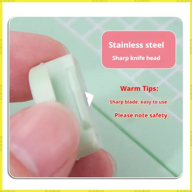 Mini Portable A4 Paper Trimmer – Manual Plastic Photo & Craft Cutter for Office and DIY