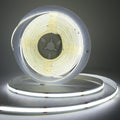 5V COB LED Strip Light with Motion Sensor – USB or 4×AAA Battery Powered, 320 LEDs/m, Cuttable, 0.5–5m (Warm to Cool White + RGB)