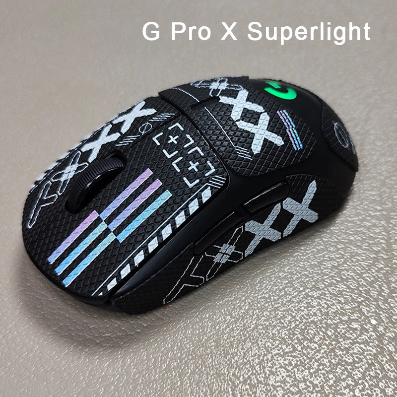 Anti-Slip Mouse Grip Tape — Ultra-Thin Sweat-Wicking Full-Body Skate Sticker for Wireless Gaming Mice