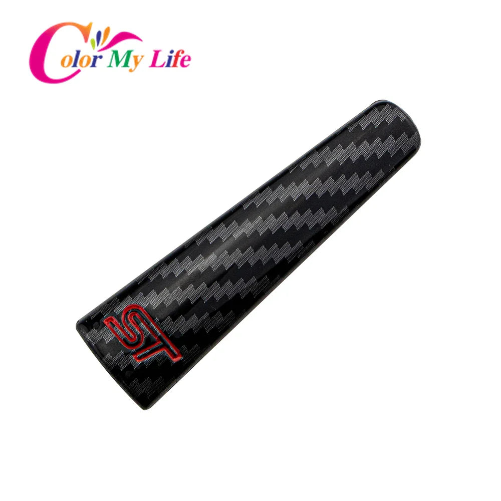 ST-Style Handbrake Trim Sticker – ABS Interior Sequin Handbrake Cover, Car Handbrake Trim Accent