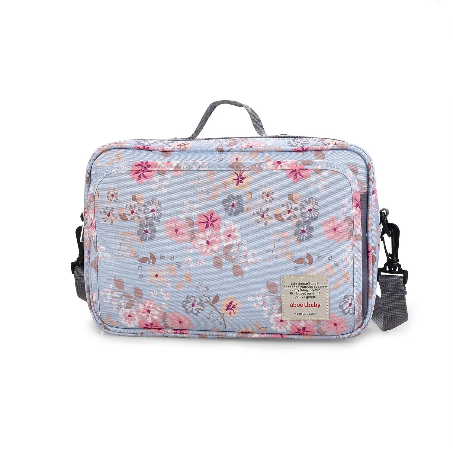 Waterproof Maternity Diaper Bag Wet/Dry Reusable Baby Mummy Wetbag Double Handle Stroller Organizer