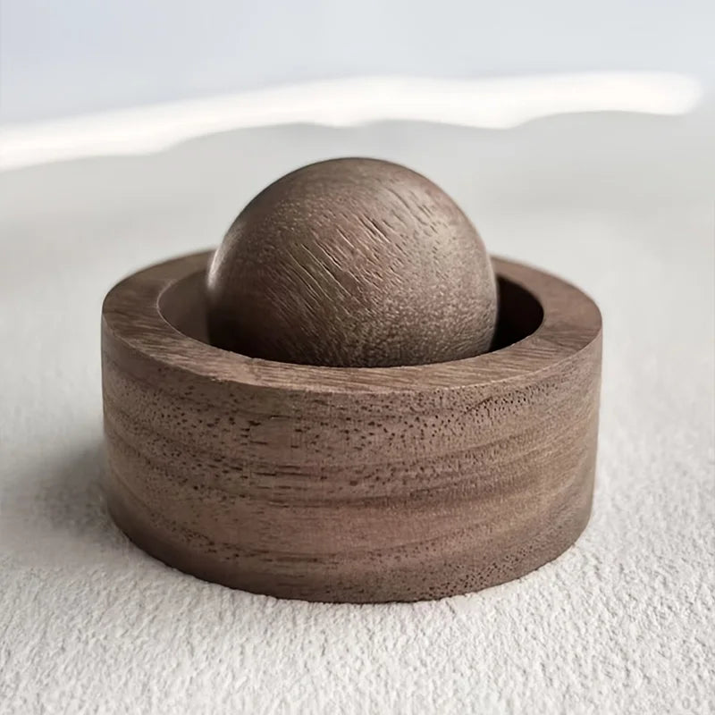 Wooden Spherical Essential Oil Diffuser for Car & Home - Aroma Diffuser for Bedroom