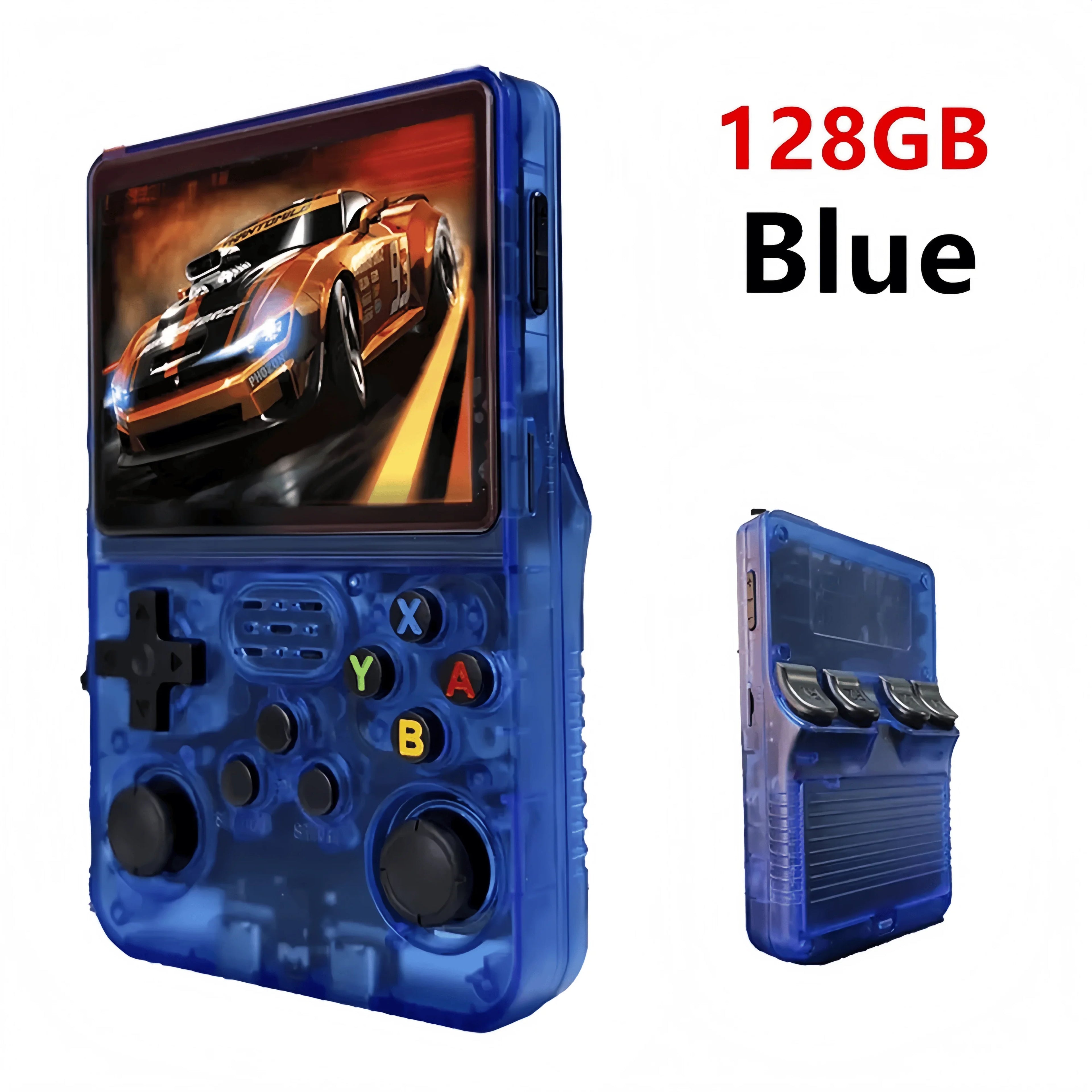 Retro Handheld Game Console 3.5-Inch (8.9 cm) IPS Screen, 128GB Preloaded with 20,000 Games, Portable Linux Pocket Player