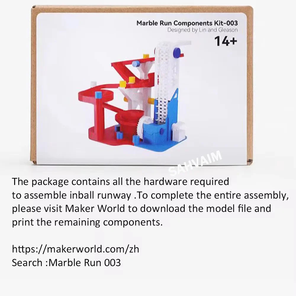 DIY 3D Printing Model Kit – Aviation Engine, Wireless Mouse & LED Light Parts for Makers