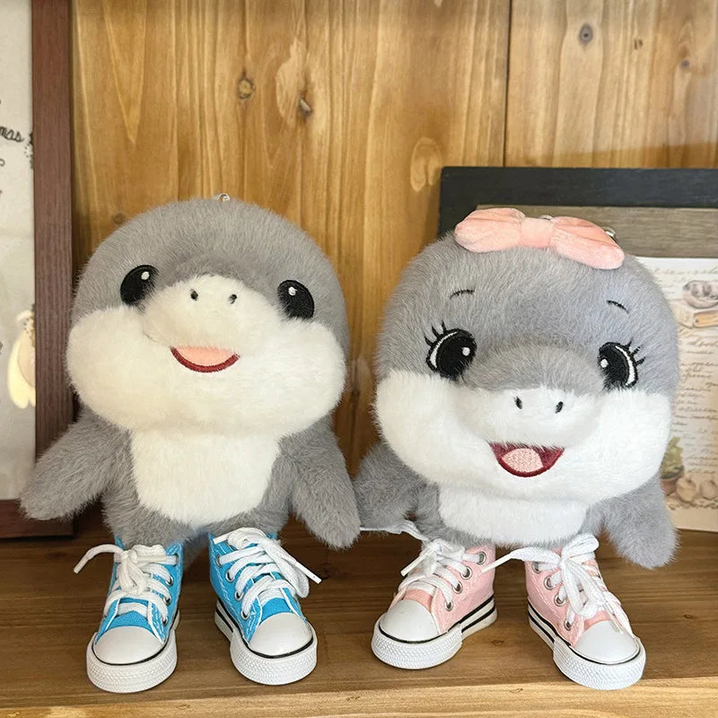 Tralala Plush Doll 9 in (23 cm) Soft Stuffed Toy - Blue/Pink, PP Cotton, Unisex Gift
